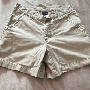 Patagonia Men's Tan Flat Front Shorts